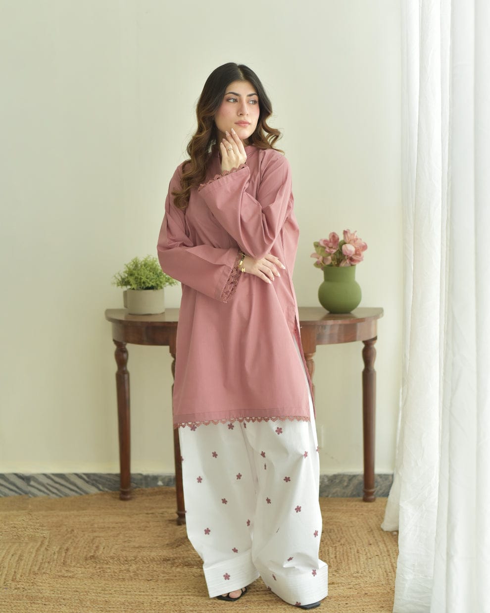 Gul-e-Mehtaab - 2PC Suit - Image 2